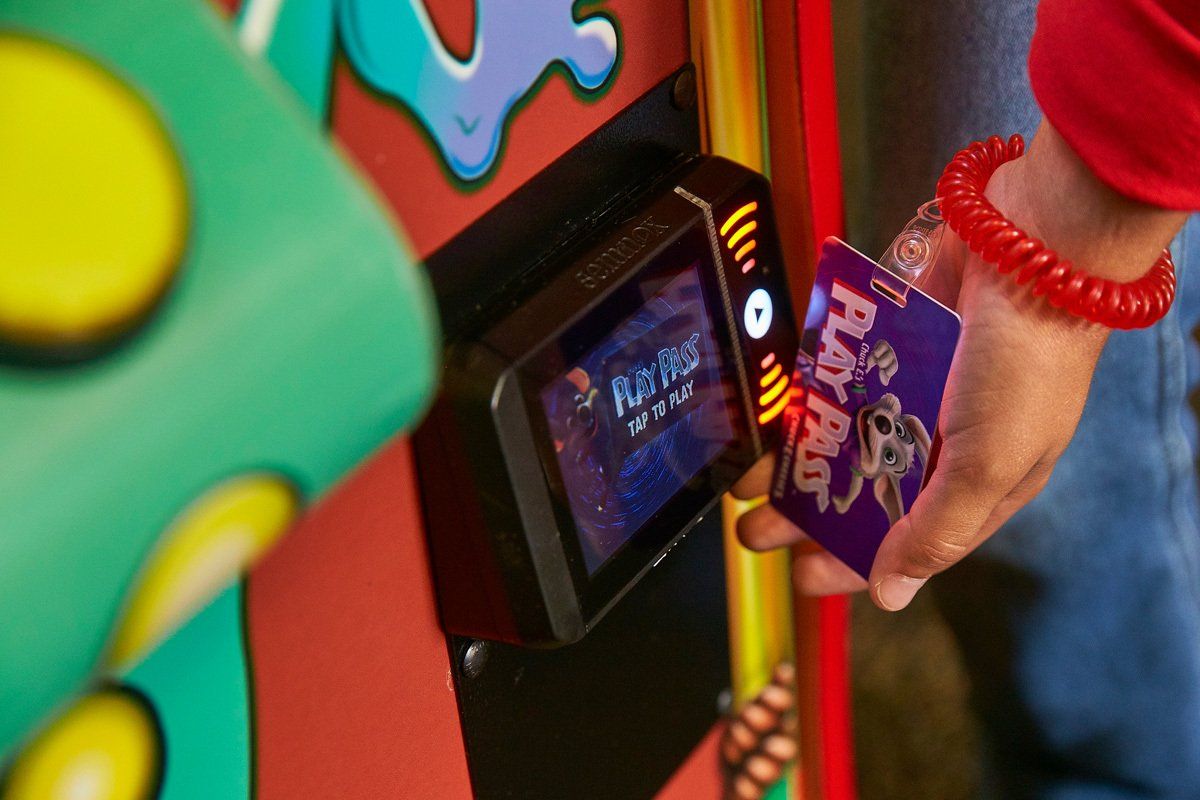 BFC Enterprises cashless system for amusement games.