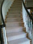 Staircase with carpet - custom carpet installations in Mission Viejo, CA