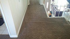 Carpet with wrinkles - before carpet stretching in Mission Viejo, CA