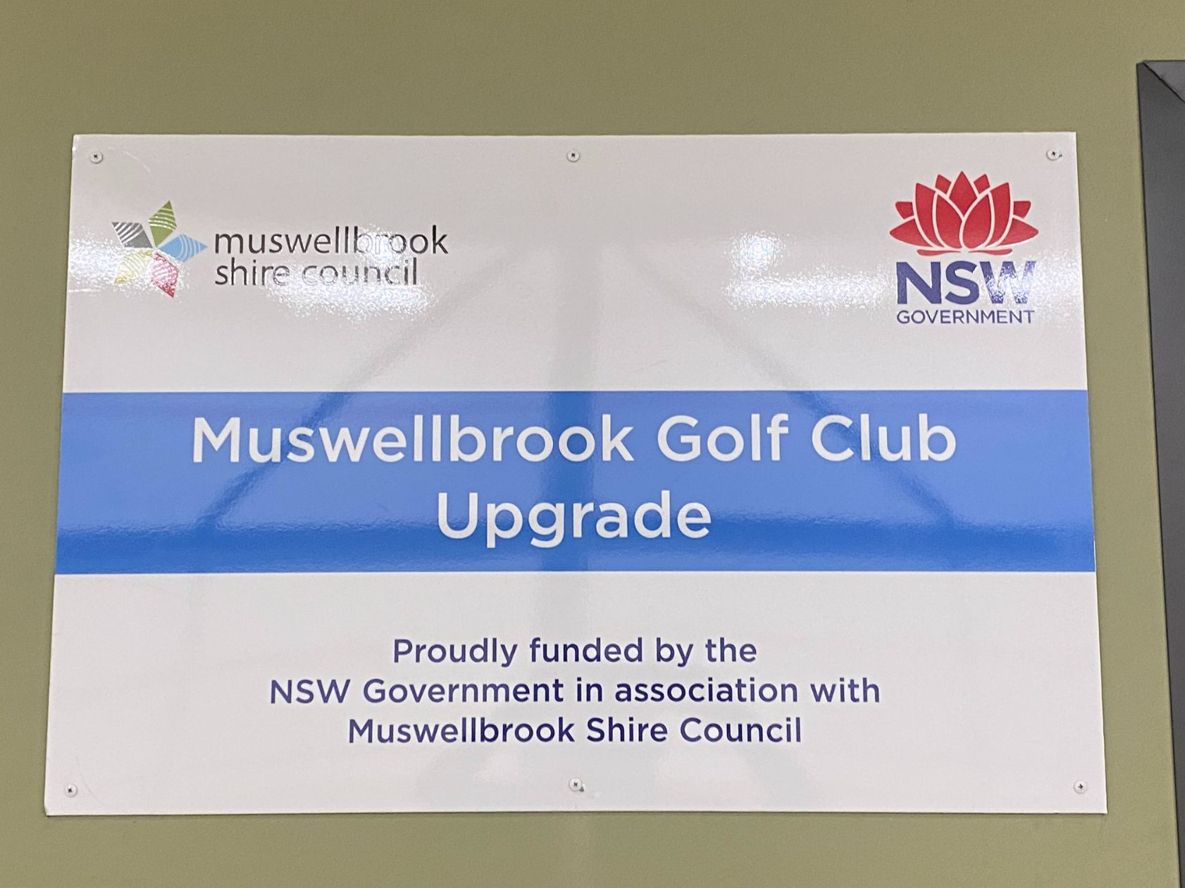 Muswellbrook Golf Club Upgrade — Builders in Bathurst, NSW