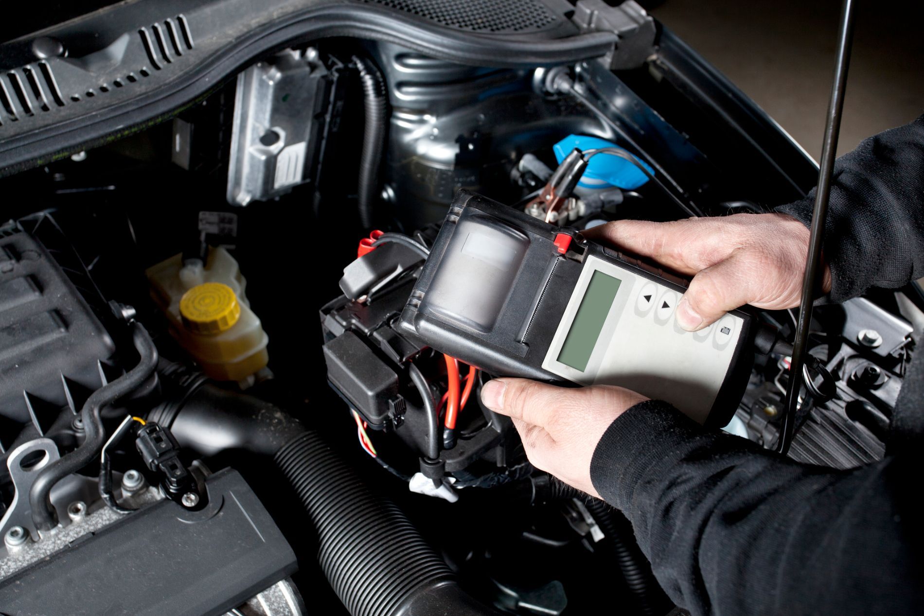 installazione della batteria auto