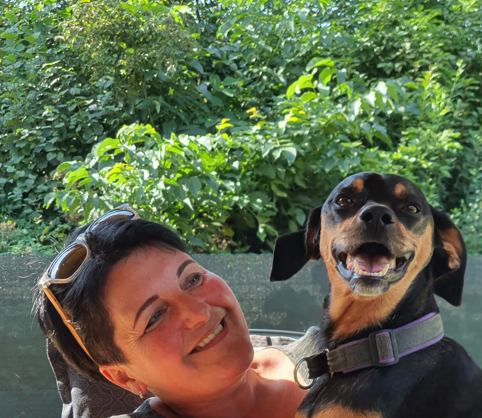 Renate Kienberger mit Simba