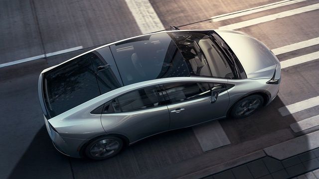 2024 Toyota Prius Fixed glass roof