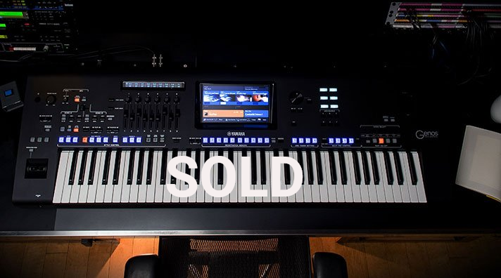 Closeup View of GENOS By Yamaha — Omaha, NE — Keyboard Kastle