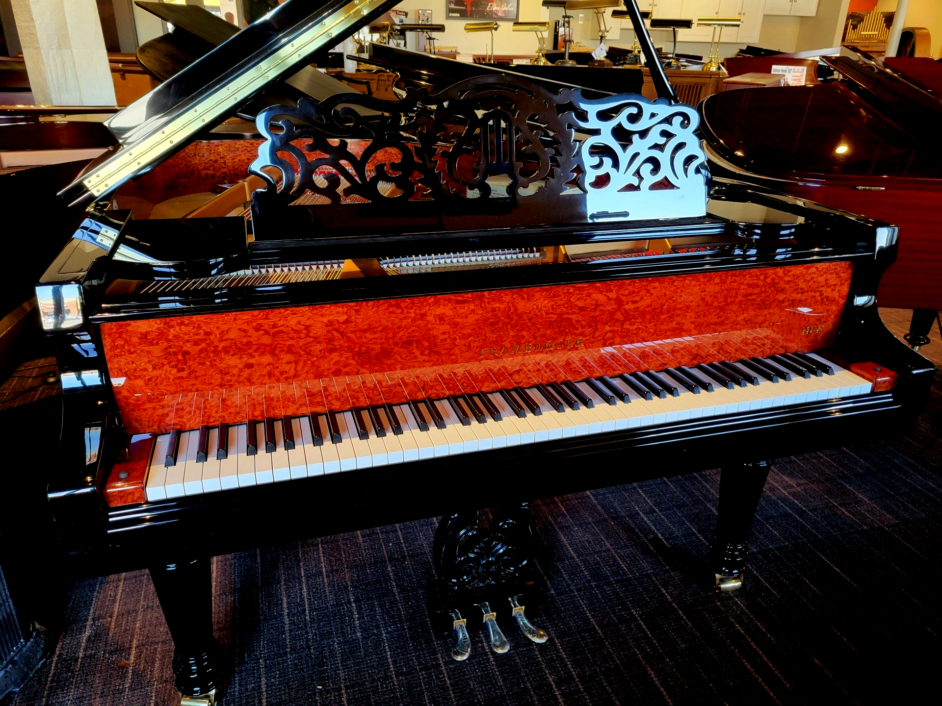 1910 Wm Knabe & Co Grand Piano — Omaha, NE — Keyboard Kastle