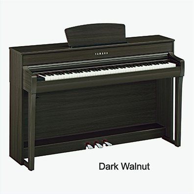Dark Walnut Yamaha Clavinova CLP735B — Omaha, NE — Keyboard Kastle