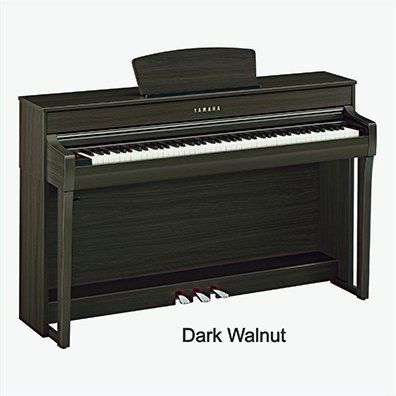 Dark Walnut Yamaha CLP745 Clavinova — Omaha, NE — Keyboard Kastle