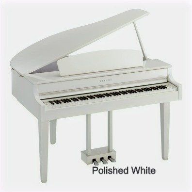 Polished White Yamaha Clavinova CLP-765GP — Omaha, NE — Keyboard Kastle