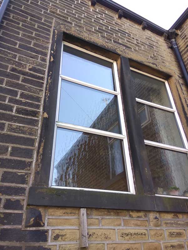 Old sash window