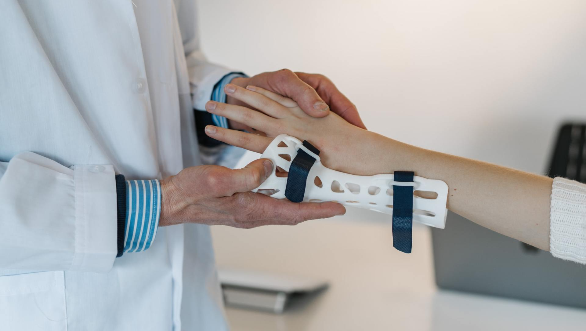 Doctor Checking For Injury Minor Procedures