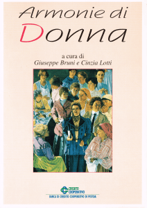 A book called armonia di donna a cura di giuseppe bruni e cinzia lorri