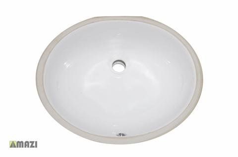 A white sink with a hole in the middle on a white background.
