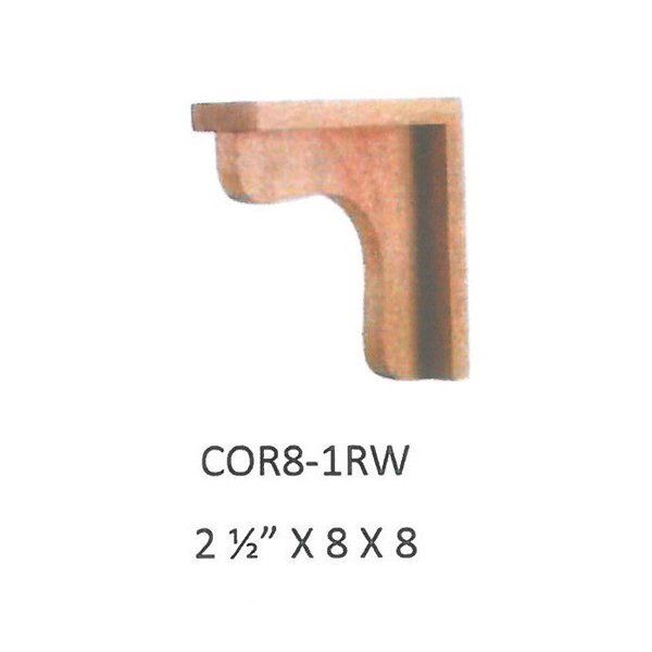 A picture of a cor8-1rw shelf bracket