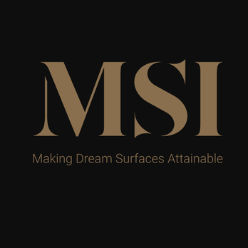 A logo for msi making dream surfaces attainable