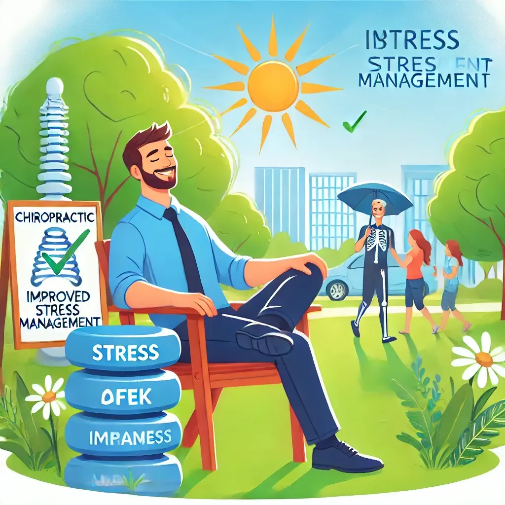 A relaxed patient enjoying outdoor activities with improved stress management after receiving chiropractic care at McNamara Health & Wellness.