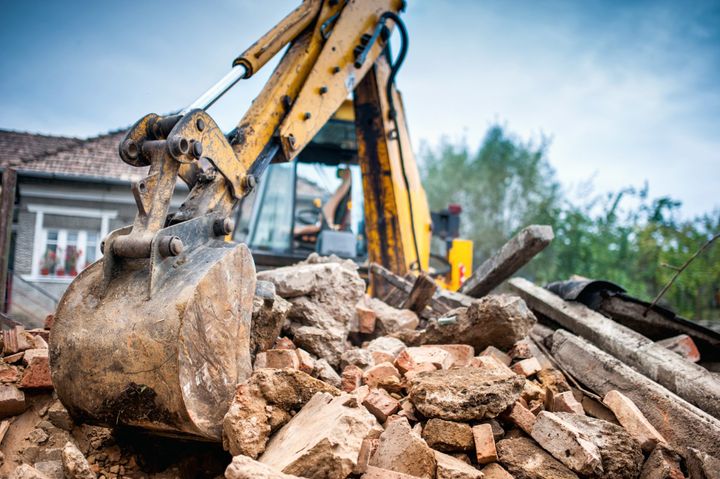 Debris Excavation - La Pine, OR - Vic Russell Construction Inc