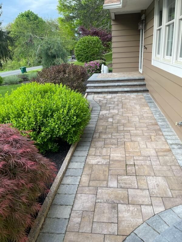 Clean Walkway — Landscape Design Services, Milton, NY