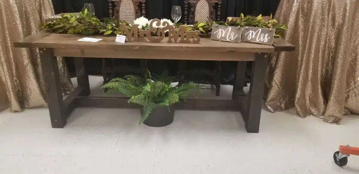 Beautifully decorated table