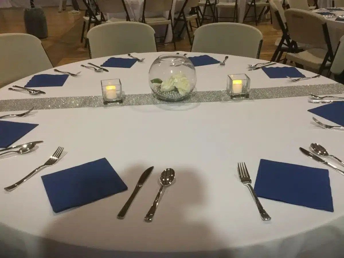 Beautifully decorated table