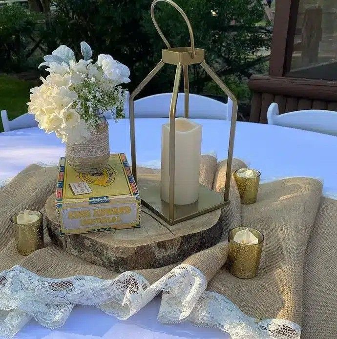 Beautifully decorated table