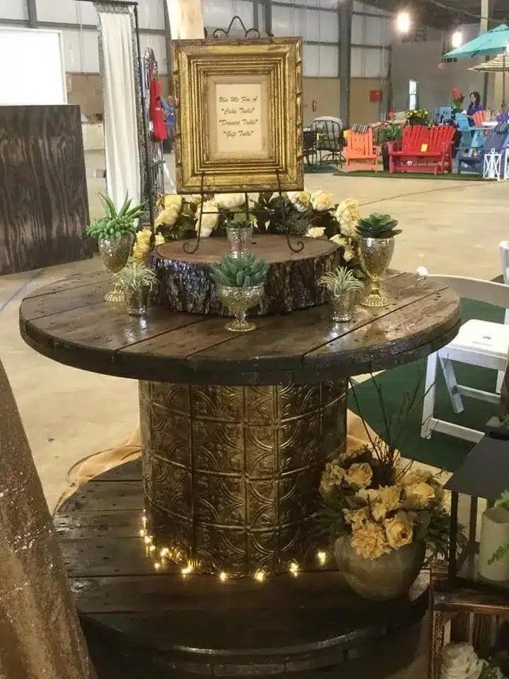 Beautifully decorated table