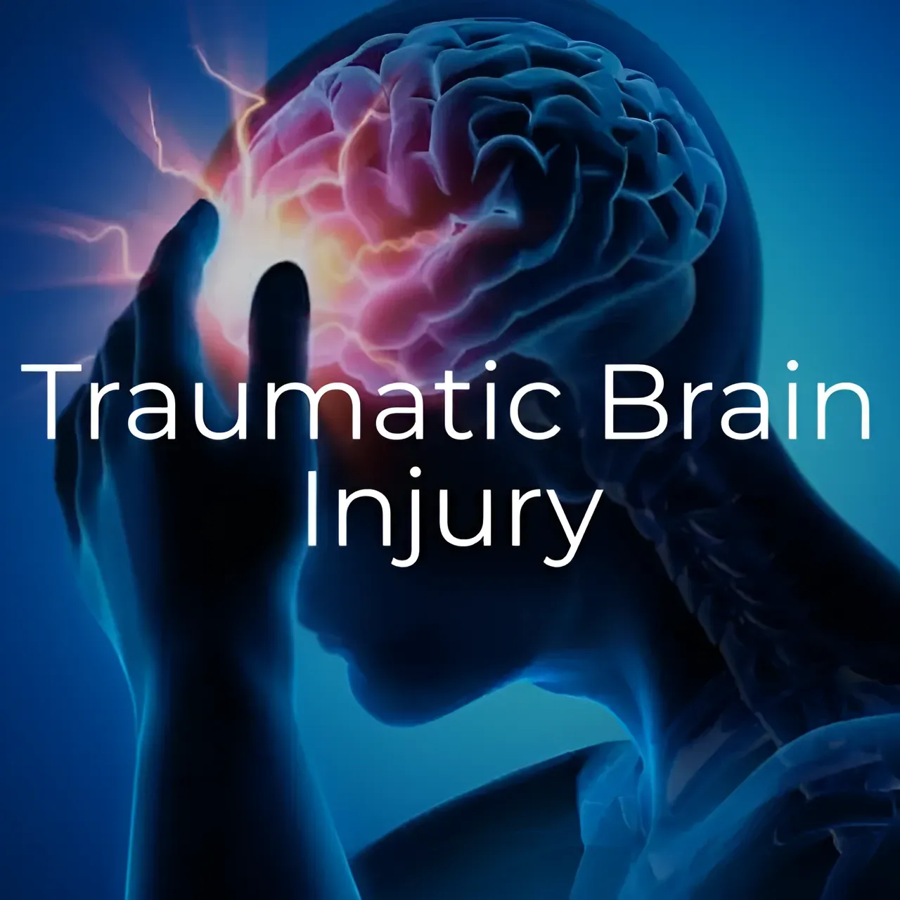 A person is holding their head in pain because of a headache