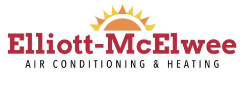 The logo for Elliott-Mcelwee air conditioning and heating