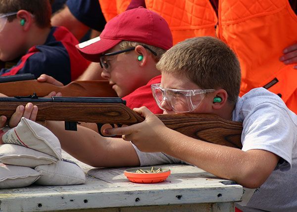 Young Kid Aiming — Tacoma, WA — Pheasants Forever
