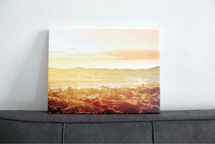 Canvas print of a sunrise in the valley.