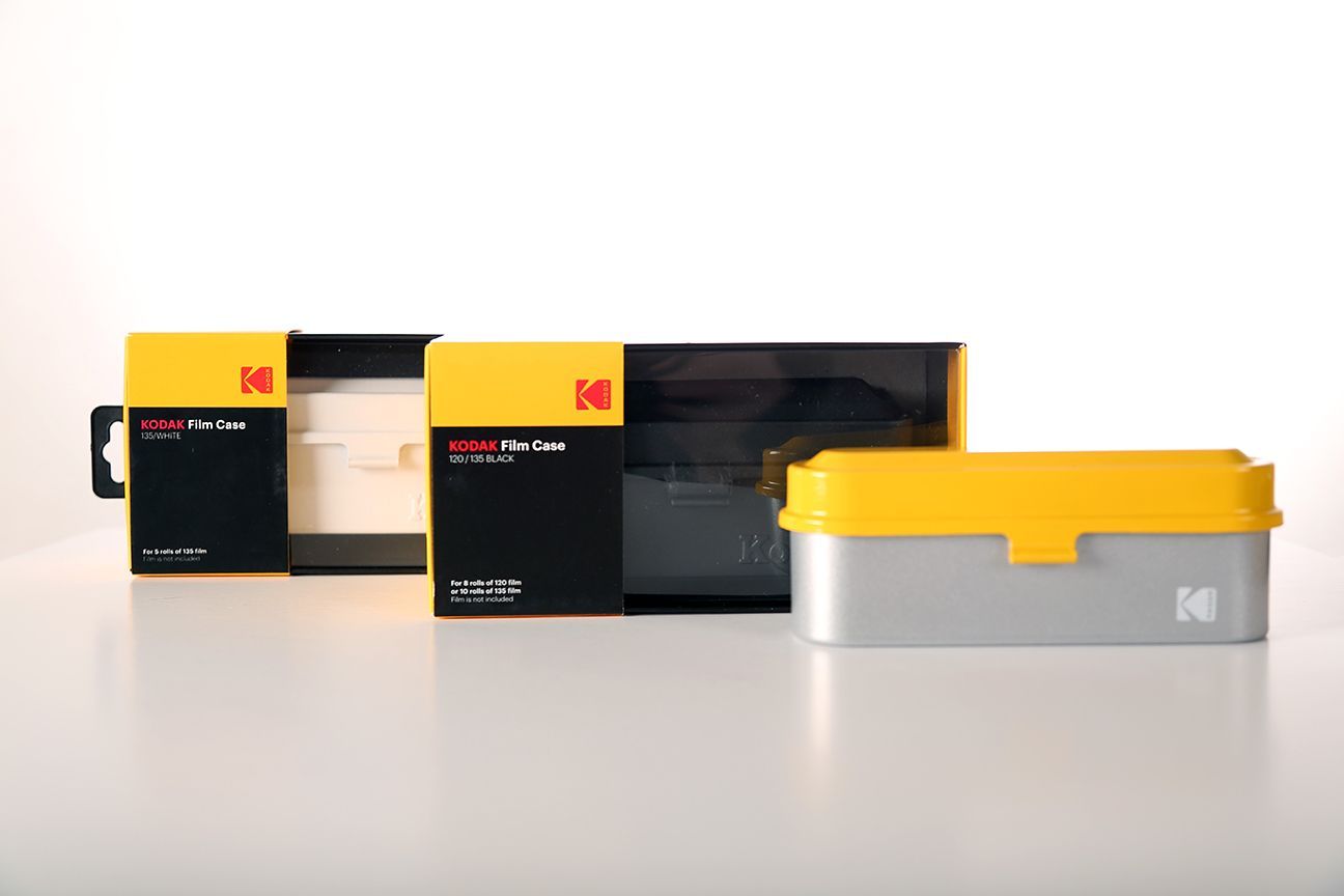 Kodak 5 roll film case made from aluminum