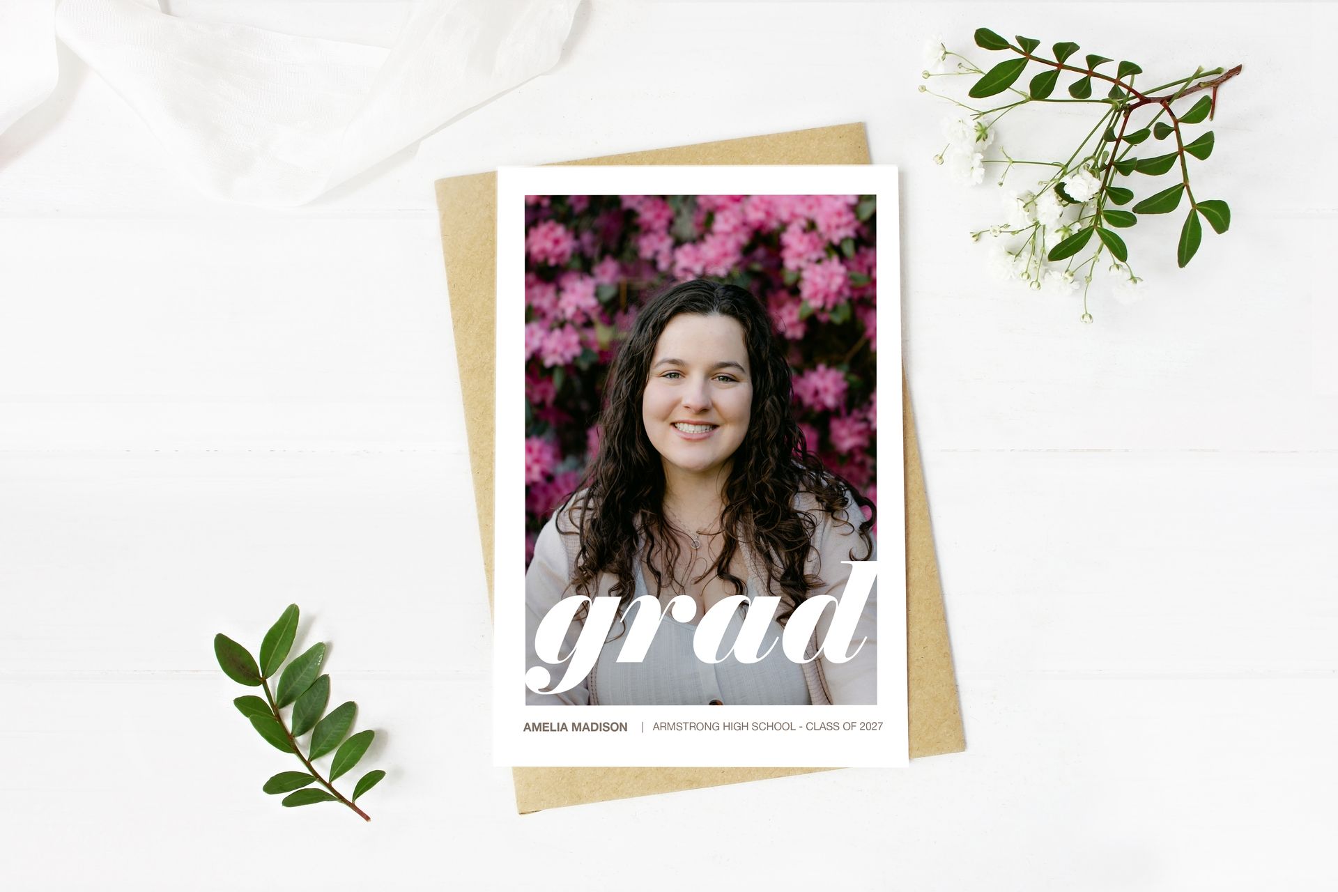 2025 calendar hanging on wall surrounded by decorations.