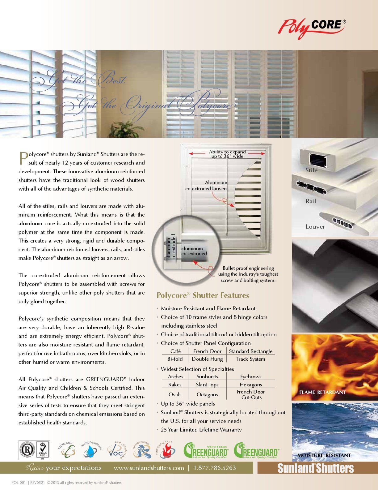 Detailed Information on shutters