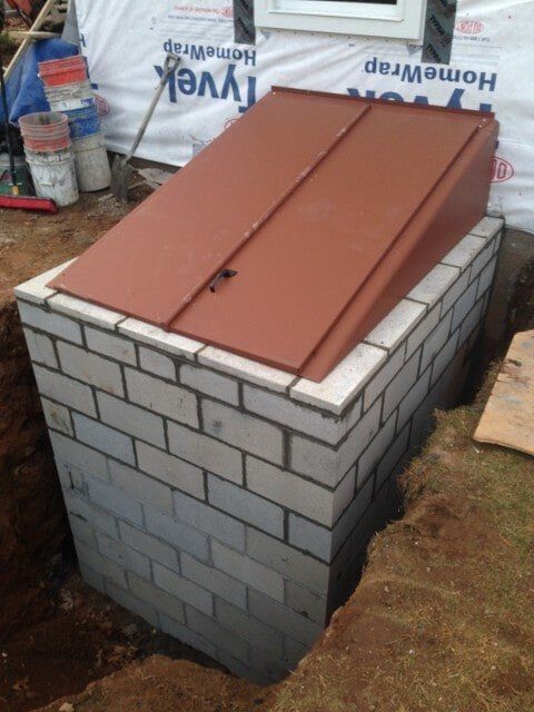 Door to the Basement – West Springfield, MA – Rolandini Brothers Masonry