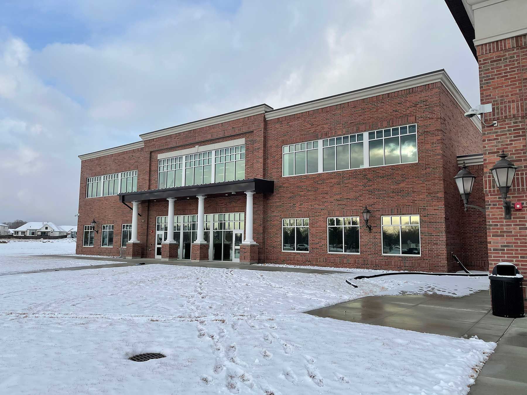Commercial Building With Tinted Windows