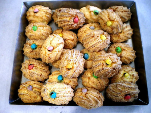 biscotti con gli Smarties