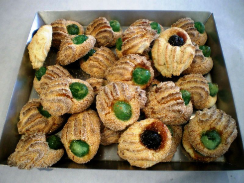 biscotti con uvetta verde