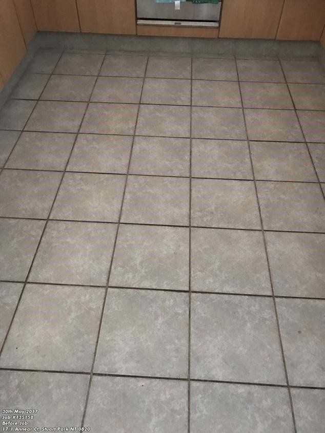 dirty kitchen tiles