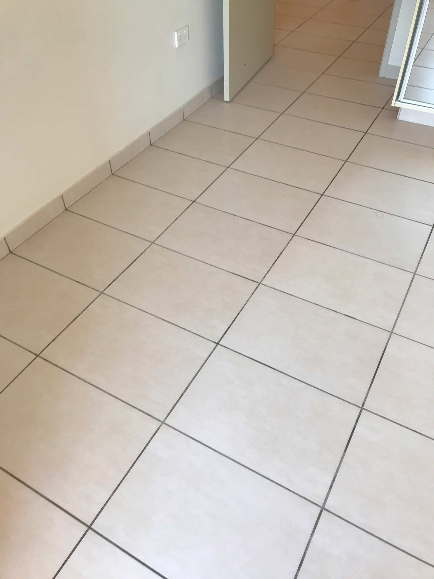 clean kitchen floor
