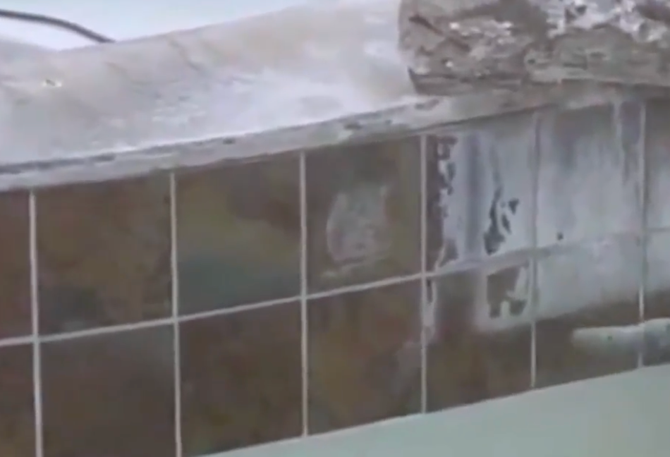 Two wheels are sitting next to each other on the ground