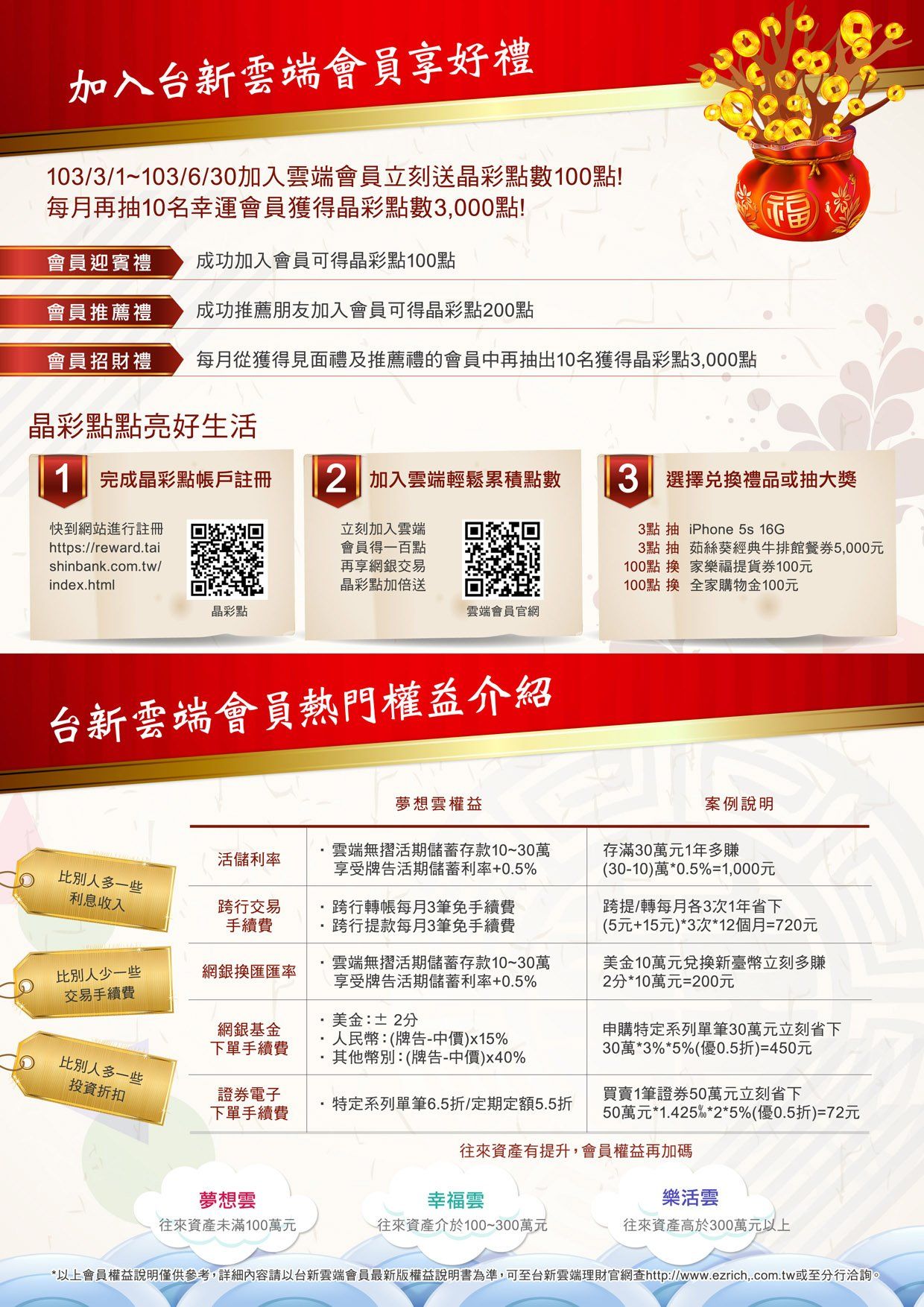 台新銀行-加入雲端會員享好禮