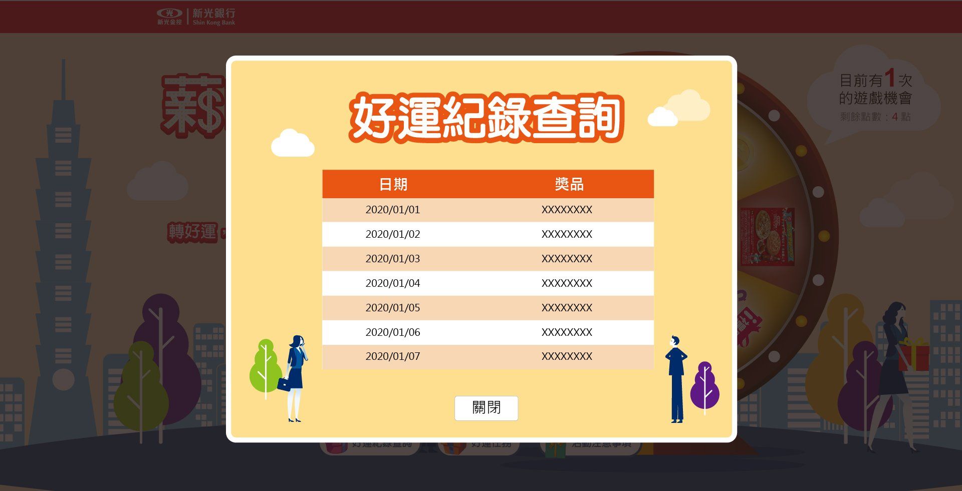 新光銀行-新轉麻吉轉好運