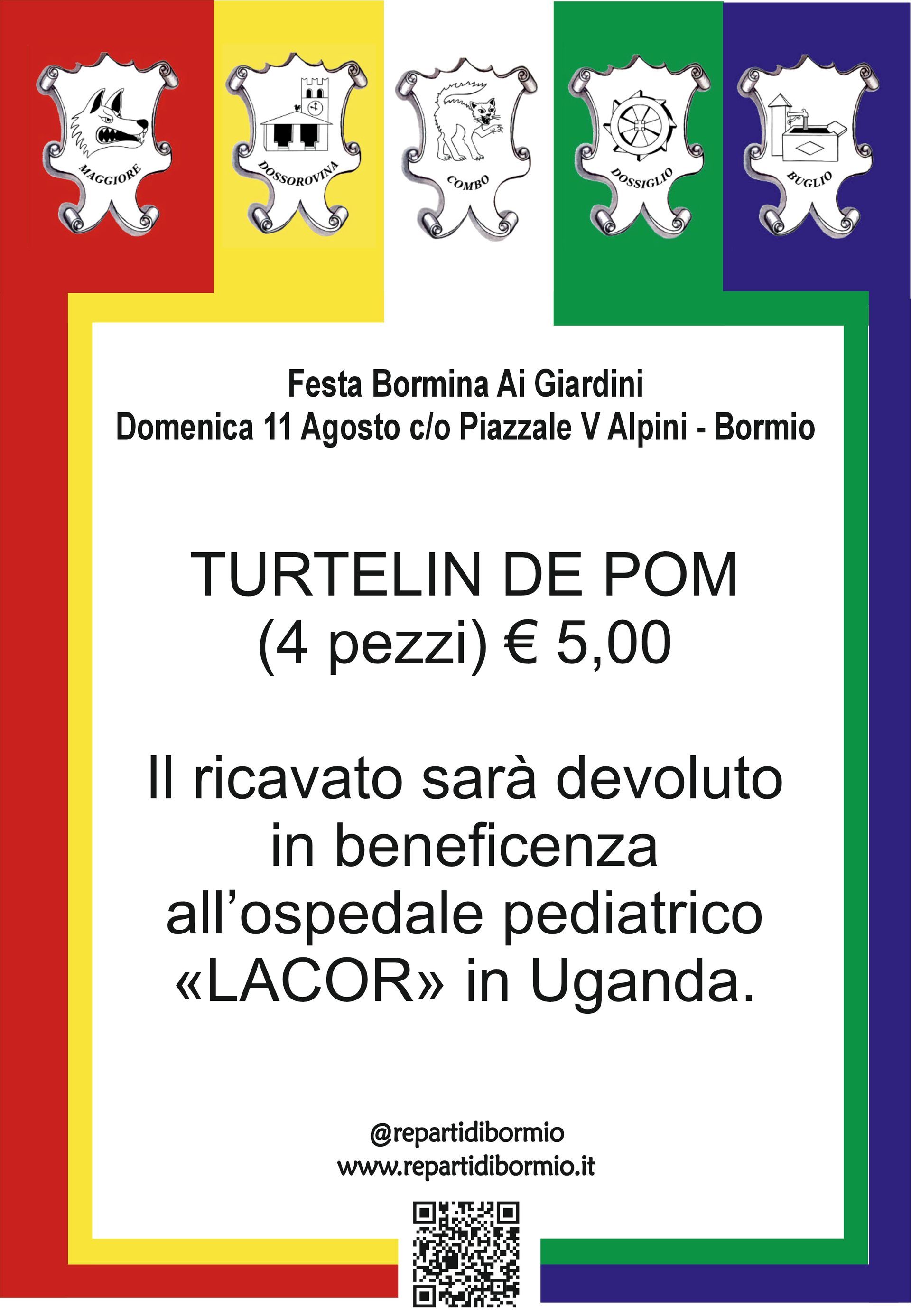 Un poster per un evento di beneficenza in Uganda.