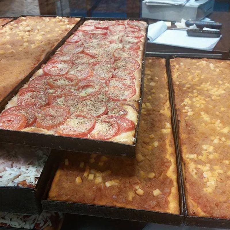 pizza al taglio e sfincione