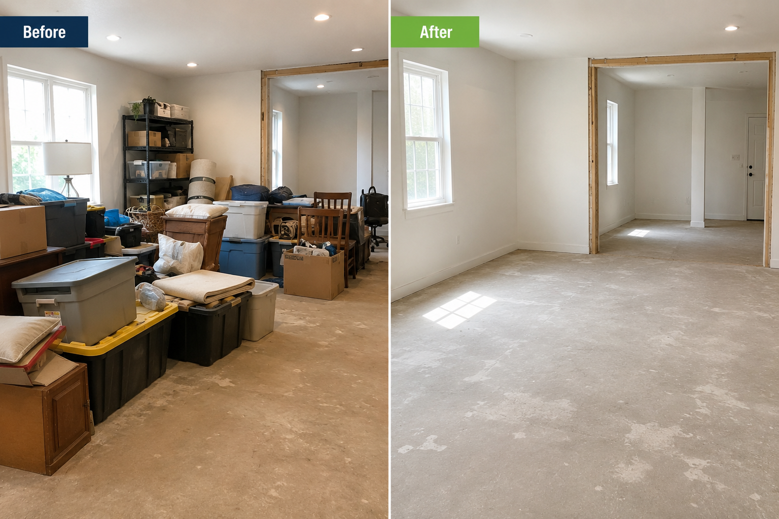 Clearing Out Before You Remodel: Why a Pre-Renovation Cleanout Saves Time and Money