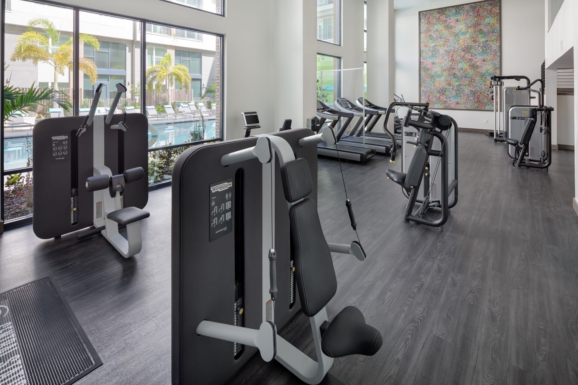 Central Station on Orange | High Ceiling Fitness Center with Machines