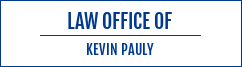 The logo for the law office of kevin pauly