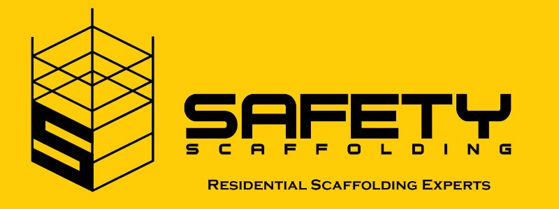 safety scaffolding setup