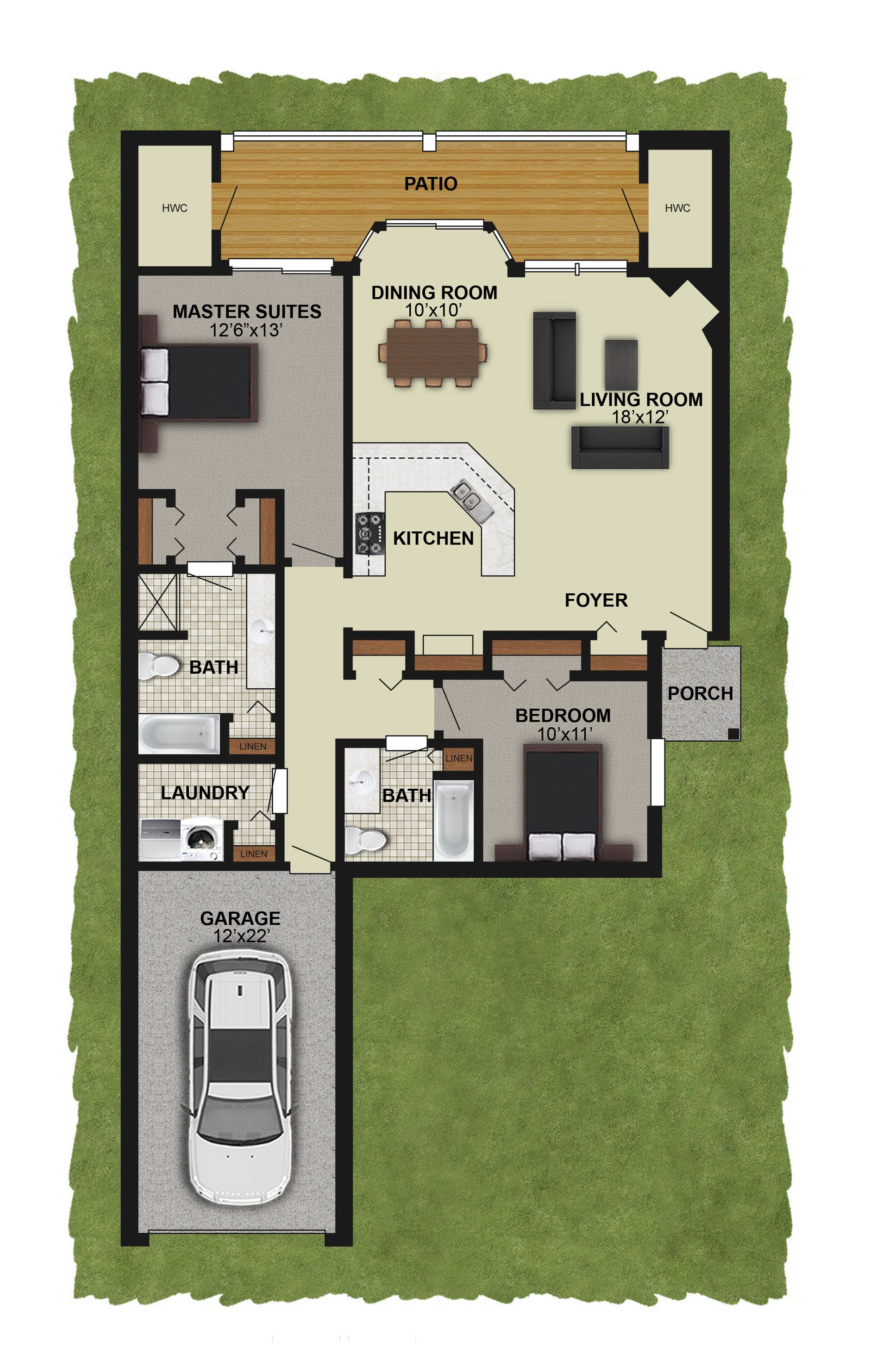 The Glendale Floorplan