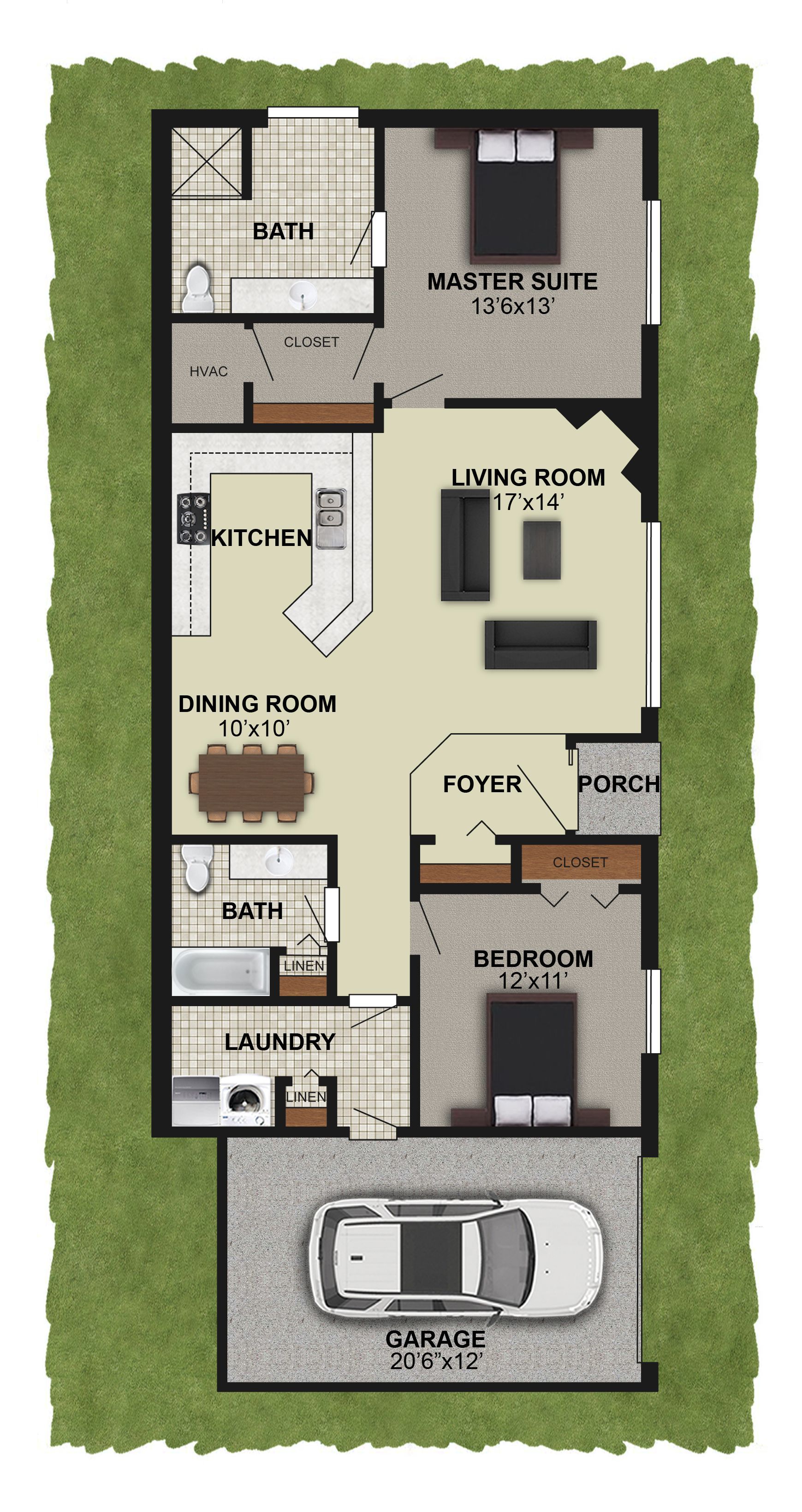 The Woodland Floorplan
