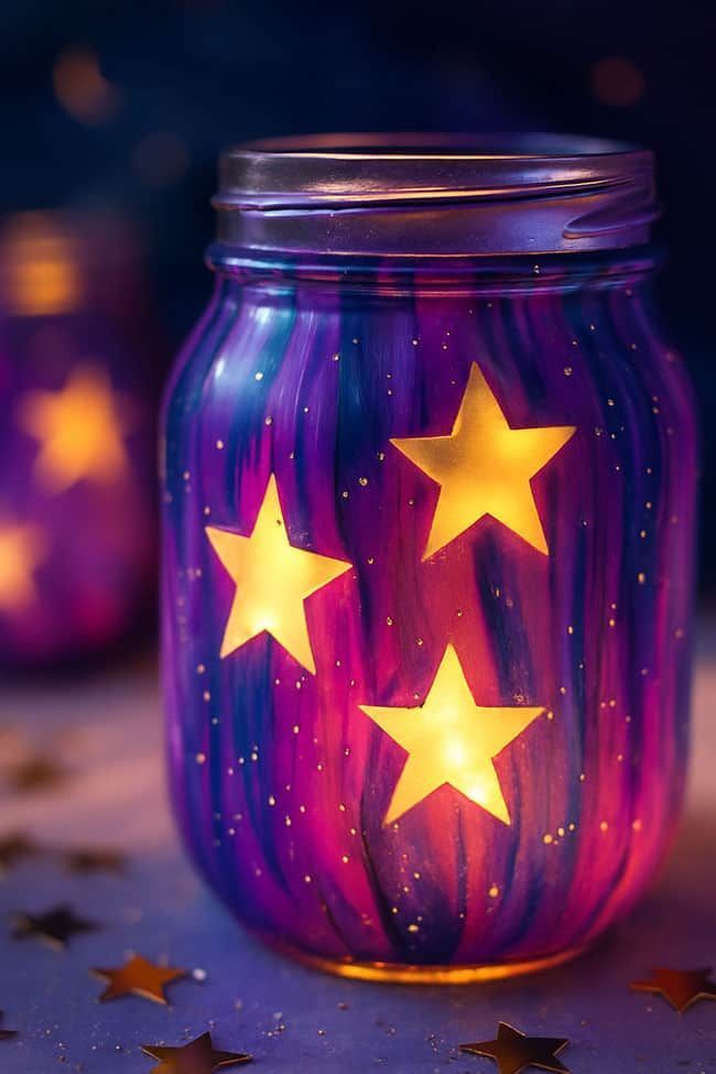 Kids Glas Jar Glow Up